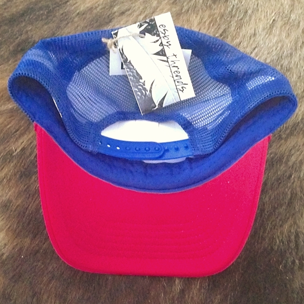Kansas Jayhawks Trucker Hat - Picture 2 of 2